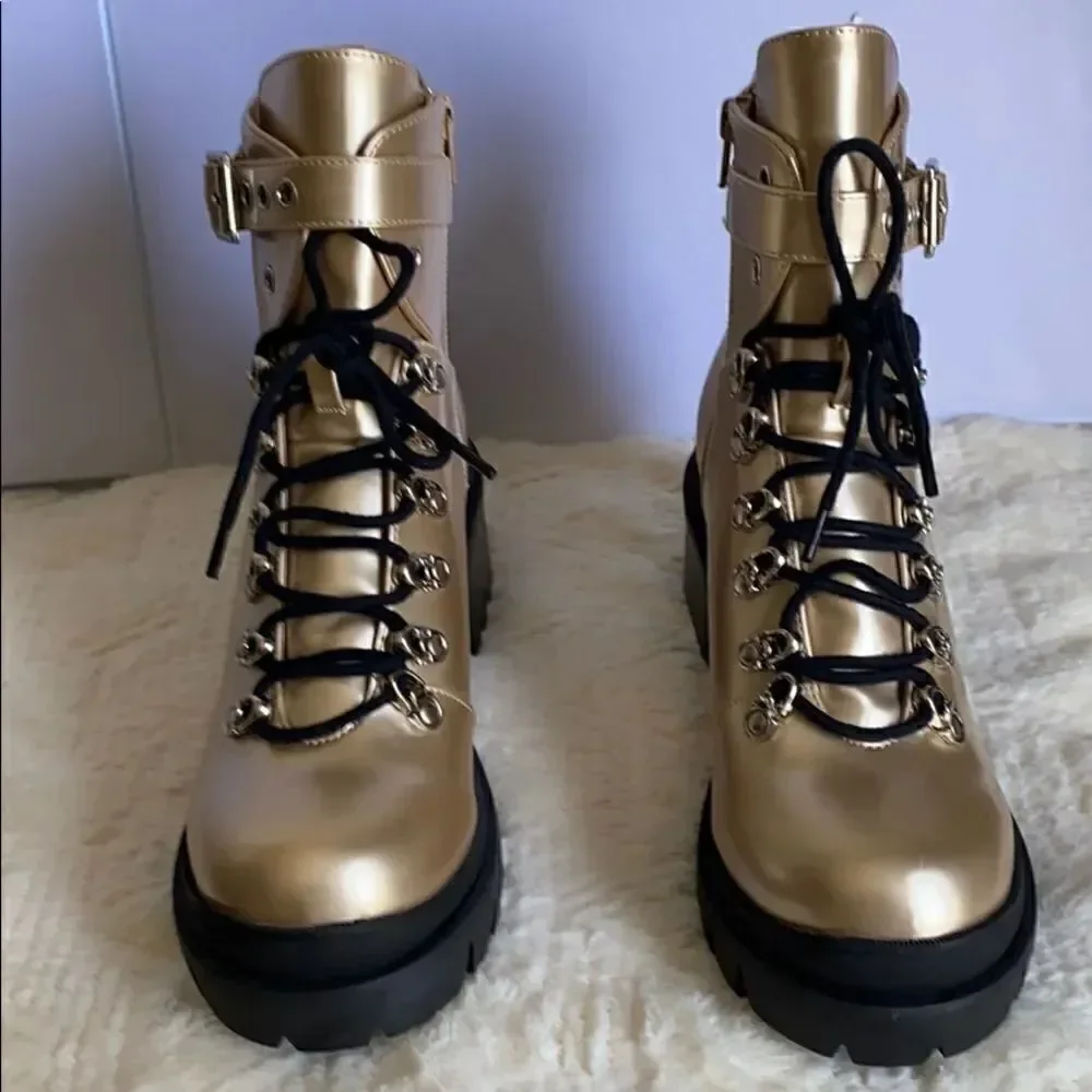 JEFFREY CAMPBELL Czech Lace-up Boot